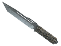 ★ Paracord Knife Damascus Steel